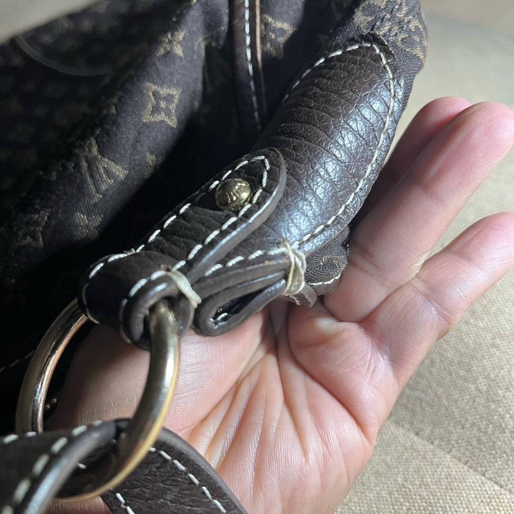 Louis Vuitton Black Monogram Hobos Shoulder Bag - Picture 11 of 15
